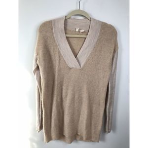 Anthropologie MOTH alpaca blend v-neck pullover